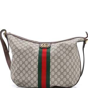 Ophidia Half Moon Hobo Gg Coated Canvas #210638G14B